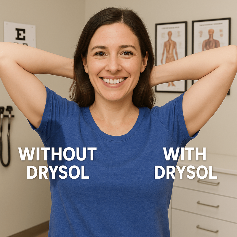 Drysol hyperhidrosis