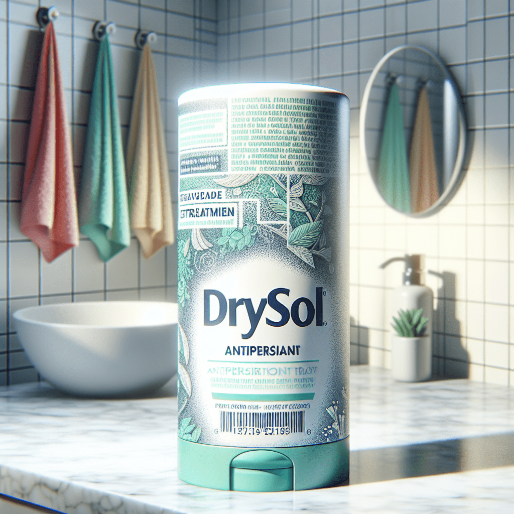 Drysol antiperspirant treatment